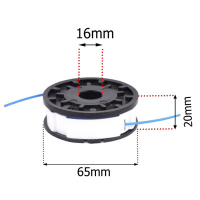 SPARES2GO Spool Line and Cover compatible with Spear Jackson