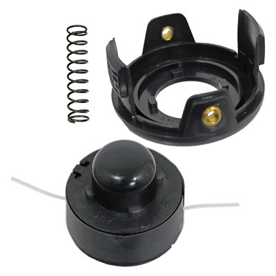 SPARES2GO Spool Line & Cover compatible with JCB LT24300 Strimmer Trimmer DIY at B&Q