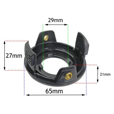 SPARES2GO Spool Line & Cover compatible with Ozito LTR-3725U Strimmer Trimmer