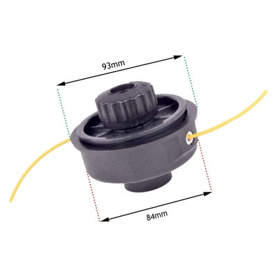 SPARES2GO Spool Line Head Kit compatible with Ryobi PLT2543 RBC254FC ...