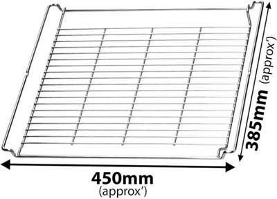 SPARES2GO Steam Oven Shelf Baking and Roasting Rack for Miele HBBR71 ...