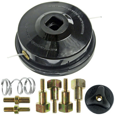 SPARES2GO Strimmer Line Head Manual Feed Spool compatible with Stihl Trimmer Brushcutter