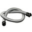SPARES2GO Suction Hose Pipe compatible with Miele S8 S8310 S8320 S8330 S8340 Cat & Dog Vacuum Cleaner (1.8m)