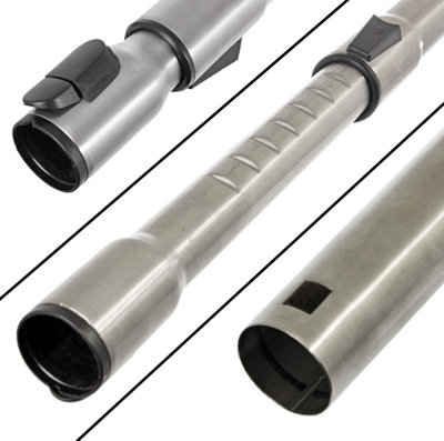 Telescopische buisverlengstang vacuüm kunststof gebogen eindslang gebogen handvat vervanging voor Miele compleet C2 C3 S2 S5 S8 S2110 S6240 S8320 S5210 S5211 11071460 SGEA3 Complete C3 kat en hond