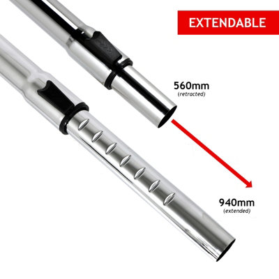 Tube Extension Pour Aspirateur Numatic Henry – Acier Inoxydable – Compatible 32mm – Meilleure Maniabilité Et Aspiration - 5