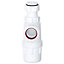 SPARES2GO Telescopic Waste Bottle Trap 40mm 1.5" Basin Bidet Urinal Bathroom Kitchen Sink 75mm Seal