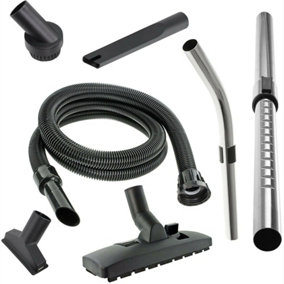 SPARES2GO Tool Kit compatible with Numatic Henry Hetty Vacuum Cleaner Telescopic Tube Bent Rod Handle 32mm and Hose