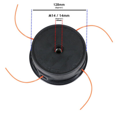 SPARES2GO Trimmer Spool Head compatible with Stihl Autocut 40-4 56-2 ...