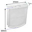SPARES2GO Tumble Dryer Filter compatible with Miele T1 T2 T4 T7 T8 T9 Fluff Catcher Mesh Lint Screen