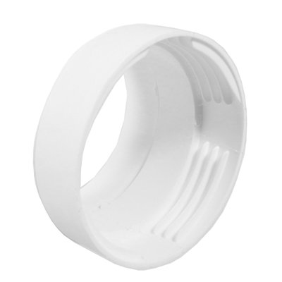 SPARES2GO Tumble Dryer Vent Adaptor Threaded Male Duct Hose Outlet Connector (4" / 100mm)
