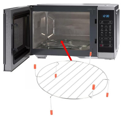 DAEWOO Piatto Vetro 25,5 Cm Per Microonde KOG360S Kor2605 Kor6105 Kor630 Kor861