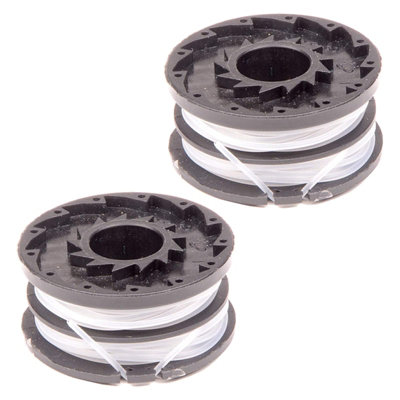 Ersatzspulen Für Spear & Jackson HG500B Rasentrimmer – Twin Line & Spule, 2 Stück Im Set