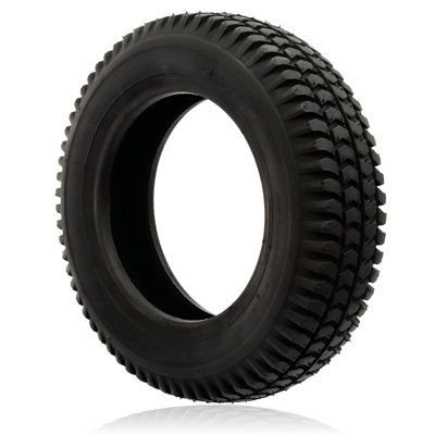SPARES2GO Tyre 3.00 x 8 Pneumatic Mobility Scooter Block Tread 300x8 3.00x8 8 inch Rim