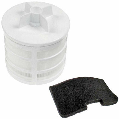 SPARES2GO U66 Type Pre & Post Motor HEPA Filter Kit compatible with Hoover Sprint Vacuum Cleaner