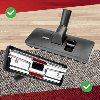 Spares2go Spazzola Pavimento Multiuso 32 Mm Per Aspirapolvere Titan – Larghezza 280 Mm, Per Tappeti E Pavimenti Duri