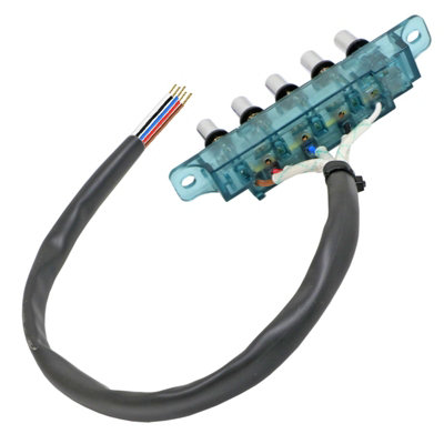 SPARES2GO 5 Push Button Selector Switches Compatible With