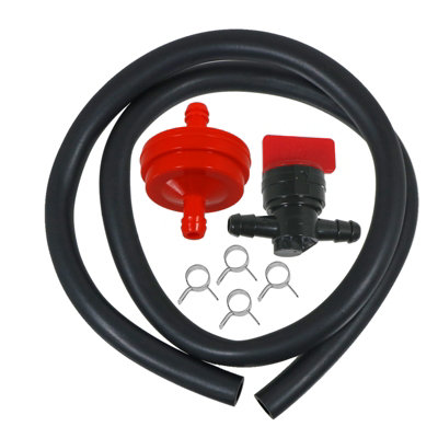 SPARES2GO Universal 60cm Fuel Inline Pipe Tank Connection Kit for ...