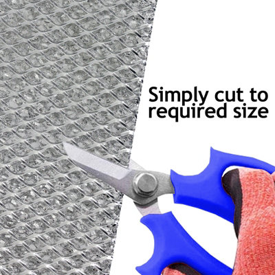 SPARES2GO Universal Aluminium Mesh Cooker Hood / Extractor Fan Vent ...