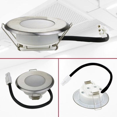 SPARES2GO Universal Cooker Hood LED Light 73.5mm Extractor Vent Lamp ...
