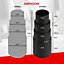 SPARES2GO Universal Dust Extractor Hose Adaptor 32mm 35mm Vacuum Cleaner Power Tool Sander