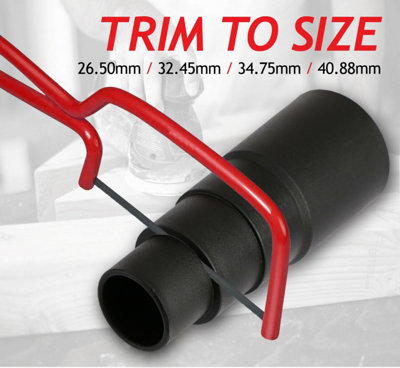 SPARES2GO Universal Vacuum Cleaner Power Tool/Sander Dust Extraction Hose Adaptor 26mm 32mm 35mm 38mm~p7374344