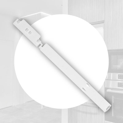 thumbnail image 2 of Universal Integrated Fridge Door Slide Mounting Bracket Kit (4 Pack) – DIY Slider 2 of 6