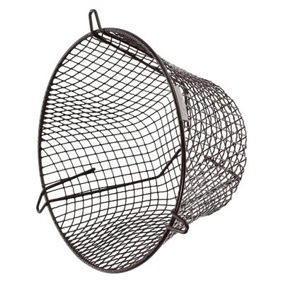 SPARES2GO Universal K3 Plastic Coated Terminal Guard Round Boiler Flue Cage (11'' / 280mm) Brown