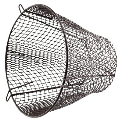 SPARES2GO Universal K6 Plastic Coated Terminal Guard Round Boiler Flue ...
