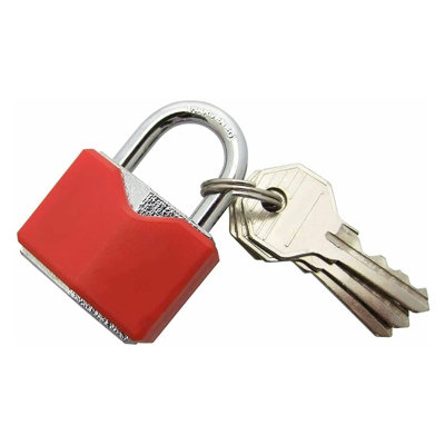 SPARES2GO Universal Lockable Wall Ladder Rack Brackets and Padlock Set ...