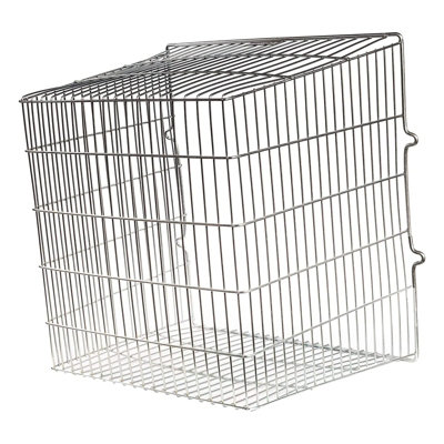 SPARES2GO Universal Rectangular Terminal Flue Guard Non-Condensing Oil ...