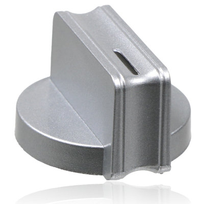 Spares2go Universal Silver Control Switch Knob for Oven Cooker & Hob ...