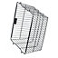 SPARES2GO Universal Steel Terminal Guard Square Boiler Flue Cage (11" x 10" x 5")