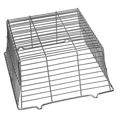 SPARES2GO Kessel-Schornstein-Schutzgitter, Universal, Kunststoffbeschichtet, 280 Mm Durchmesser