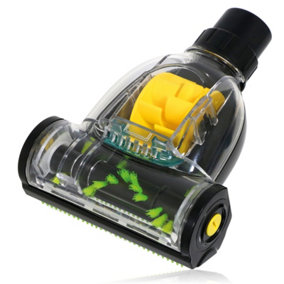 SPARES2GO Universal Vacuum Cleaner Turbo Brush Pet Hair Remover Tool