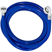 SPARES2GO Universal Washing Machine / Dishwasher Fill Hose Cold Water Inlet Feed Pipe (3.5 Metre)