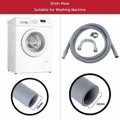 Washing machine outlet drainage pipe