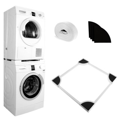 SPARES2GO Universal Washing Machine Tumble Dryer Stacking Kit Heavy ...