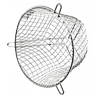 SPARES2GO Universal Zinc Coated Terminal Guard Round Boiler Flue Cage (7'' / 180mm)