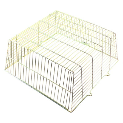 SPARES2GO Universal Zinc Coated Terminal Guard Square Boiler Flue Cage (11'' x 11'' x 6'')