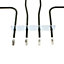 SPARES2GO Upper Oven Twin Grill Element compatible with Indesit Cooker (2660 Watts)