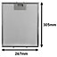 SPARES2GO Vent Extractor Aluminium Mesh Filter compatible with IKEA Oven Cooker Hood