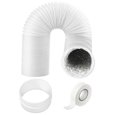 SPARES2GO Vent Hose Extension Kit for Dimplex Portable Air Conditioners ...