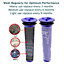 SPARES2GO Washable Pre Motor Stick Filter compatible with Dyson DC58 DC59 DC61 DC62 V6 V7 V8 Animal Vacuum Cleaner