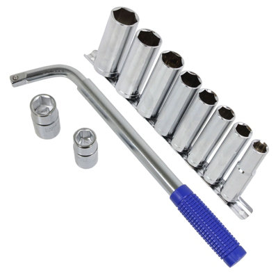 Akozon Gleitschlüssel Brecheisen – 1/2" Antrieb, T-Griff | Aus Hochleistungsstahl Für Werkstatt & Heimwerker