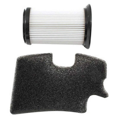 SPARES2GO Kit Filtri HEPA E Spugna Per Aspirapolvere Zanussi - Tipo ZF134 - Compatibile Con Modelli ZAN1820, PC1820, TO1820 E Simili