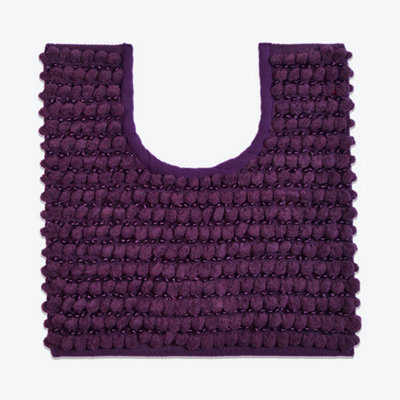 Sparkle Bobble Non-Slip Pedestal Mat - Purple Price Comparisons | Compare The Build