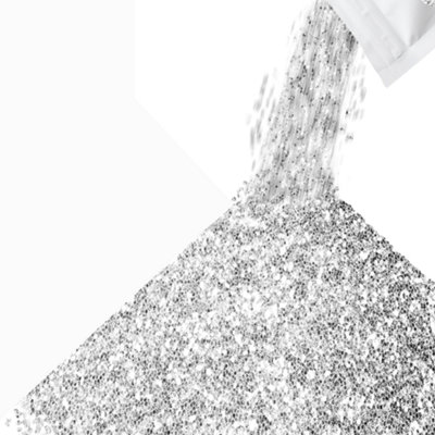 Sparkle Silver Glitter Paint Additive 100G