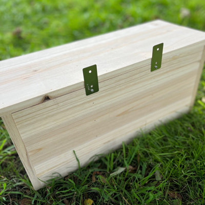Sparrow Colony Terrace Wooden Nesting Box with Removable Nest Fronts - 5