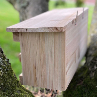 Sparrow Colony Terrace Wooden Nesting Box with Removable Nest Fronts - 6