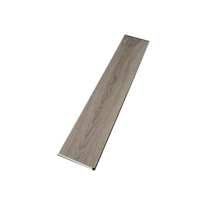 SPC Click Flooring Composite Plank Flooring - Underlay Installed - Dark Empire Grey Herringbone Style 2.22m2 Pack
